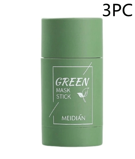 Cleansing Green Tea Mask Clay Stick Oil Control Anti - Acne Whitening Seaweed Mask Skin Care - Taylor K Shop