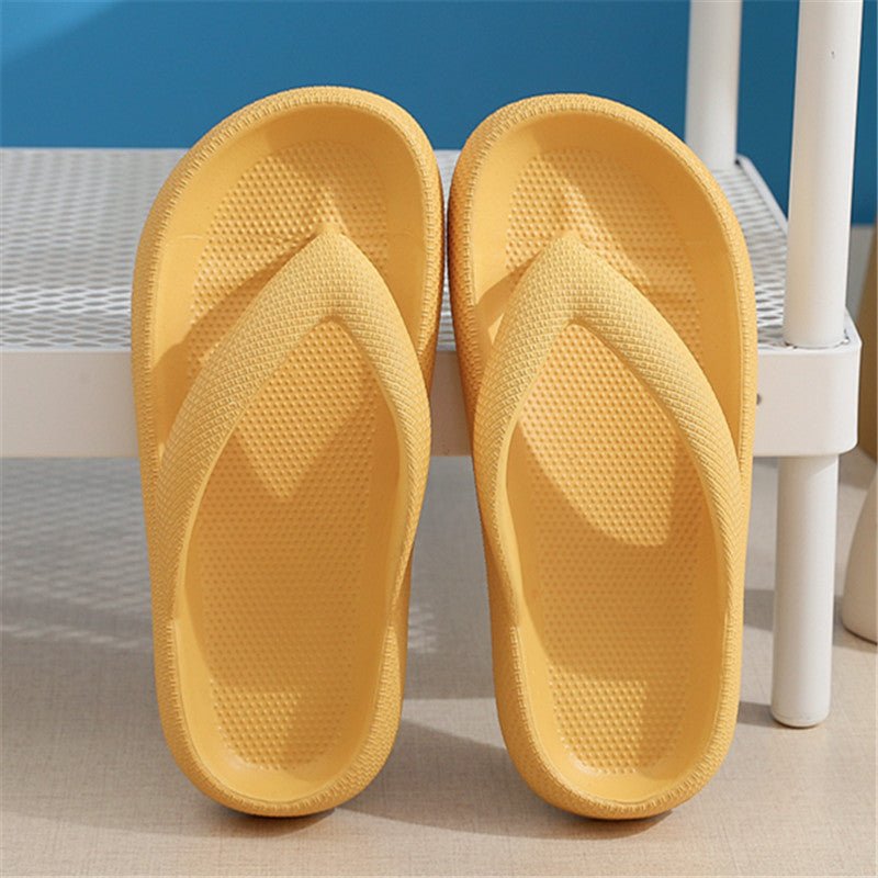 Clip Toe Shoes Eva Non - Slip Slippers Soft Sole Flip Flops Women Thick Bottom Bathroom Slides Summer - Taylor K Shop