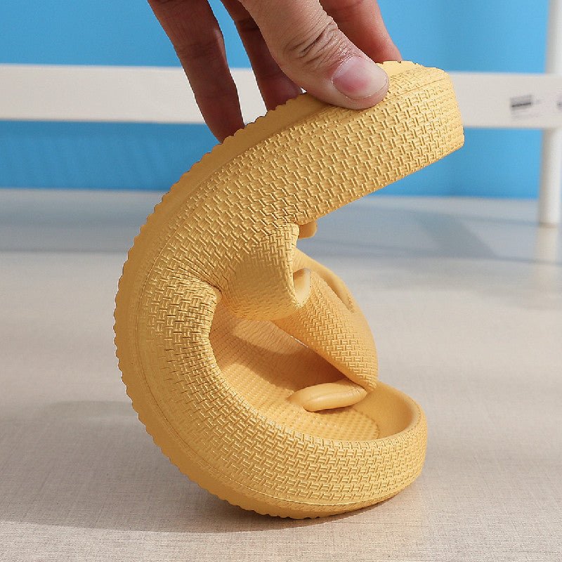 Clip Toe Shoes Eva Non - Slip Slippers Soft Sole Flip Flops Women Thick Bottom Bathroom Slides Summer - Taylor K Shop