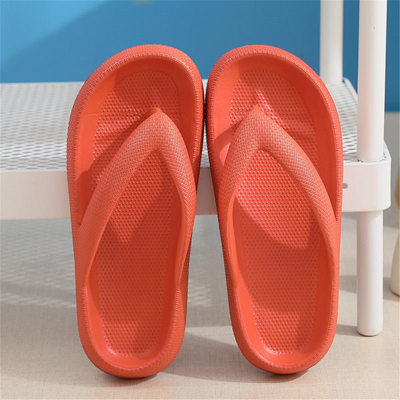Clip Toe Shoes Eva Non - Slip Slippers Soft Sole Flip Flops Women Thick Bottom Bathroom Slides Summer - Taylor K Shop