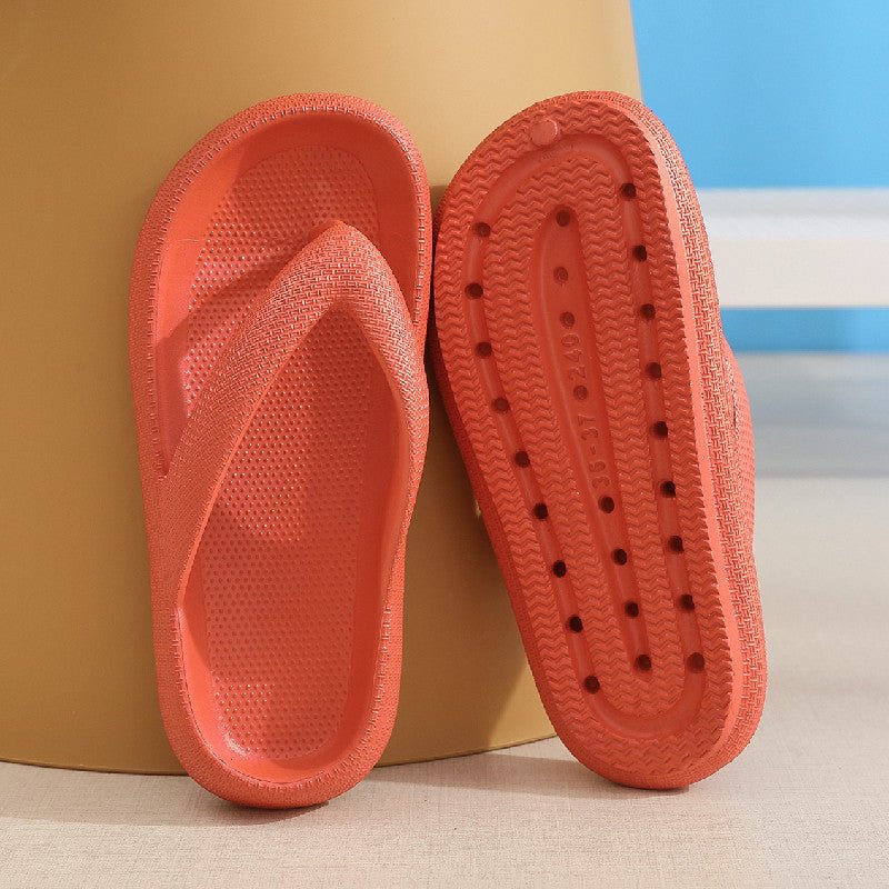 Clip Toe Shoes Eva Non - Slip Slippers Soft Sole Flip Flops Women Thick Bottom Bathroom Slides Summer - Taylor K Shop