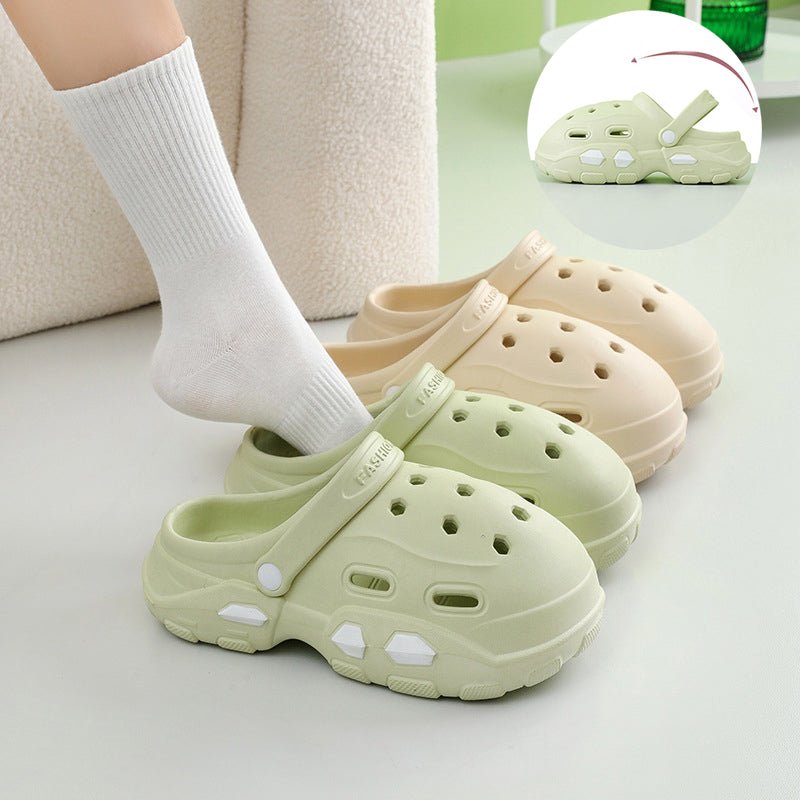 Clogs Shoes Summer Thick Bottom Sandals Outdoor Garden Shoes - Taylor K Shop