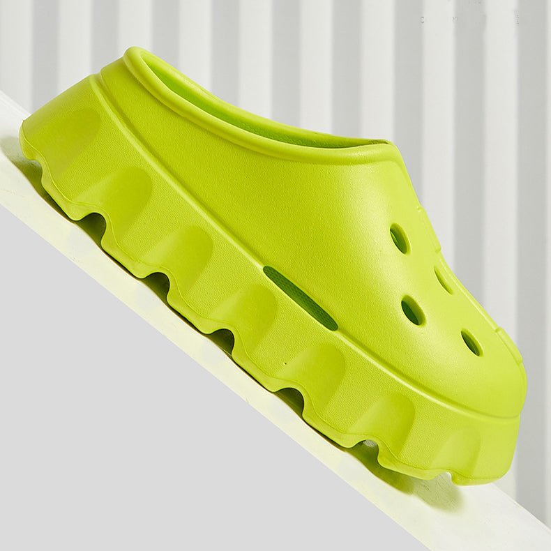 Clogs Style Slippers Summer Thick Bottom Bech Shoes Outdoor Slippers - Taylor K Shop