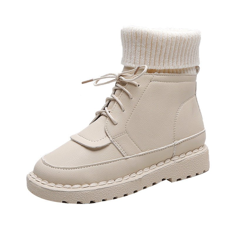 Color matching casual students high - top shoes - Taylor K Shop