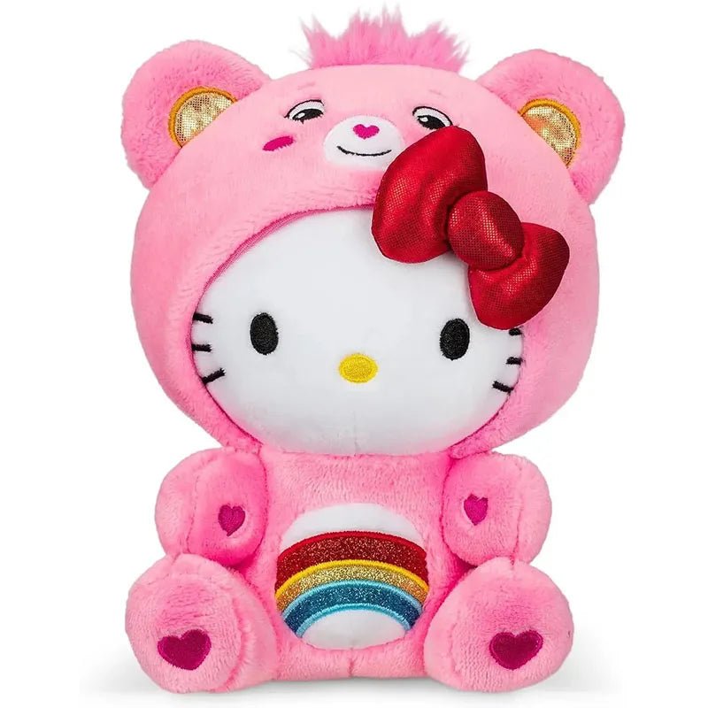 Colorful Rainbow Care Bear Plush Toy for Kids - Taylor K Shop