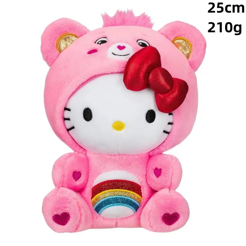 Colorful Rainbow Care Bear Plush Toy for Kids - Taylor K Shop
