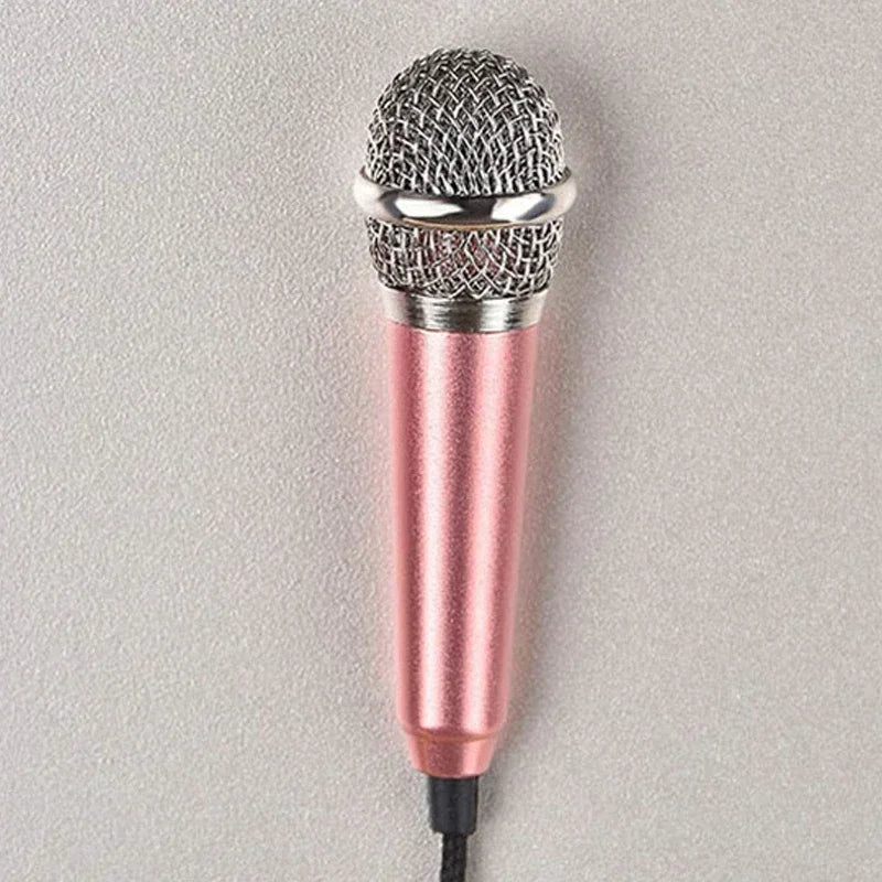 Compact 35mm Stereo Karaoke Microphone for Smart Devices - Taylor K Shop