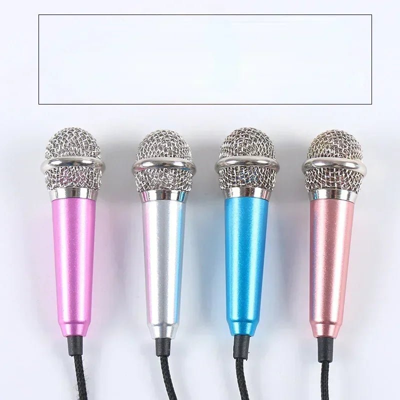 Compact 35mm Stereo Karaoke Microphone for Smart Devices - Taylor K Shop