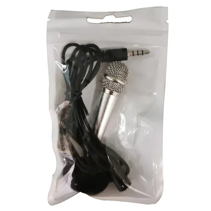 Compact 35mm Stereo Karaoke Microphone for Smart Devices - Taylor K Shop