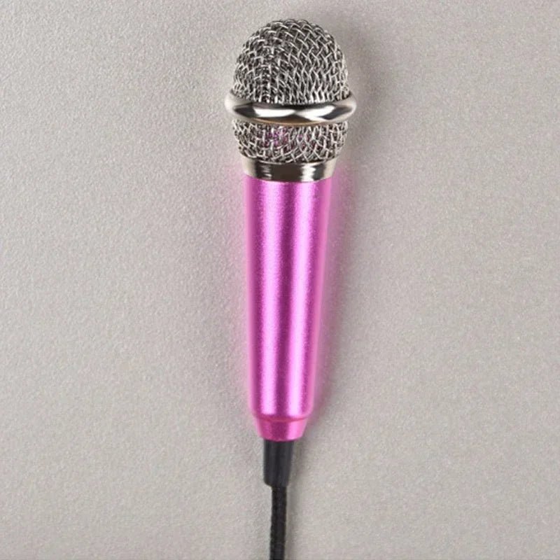 Compact 35mm Stereo Karaoke Microphone for Smart Devices - Taylor K Shop