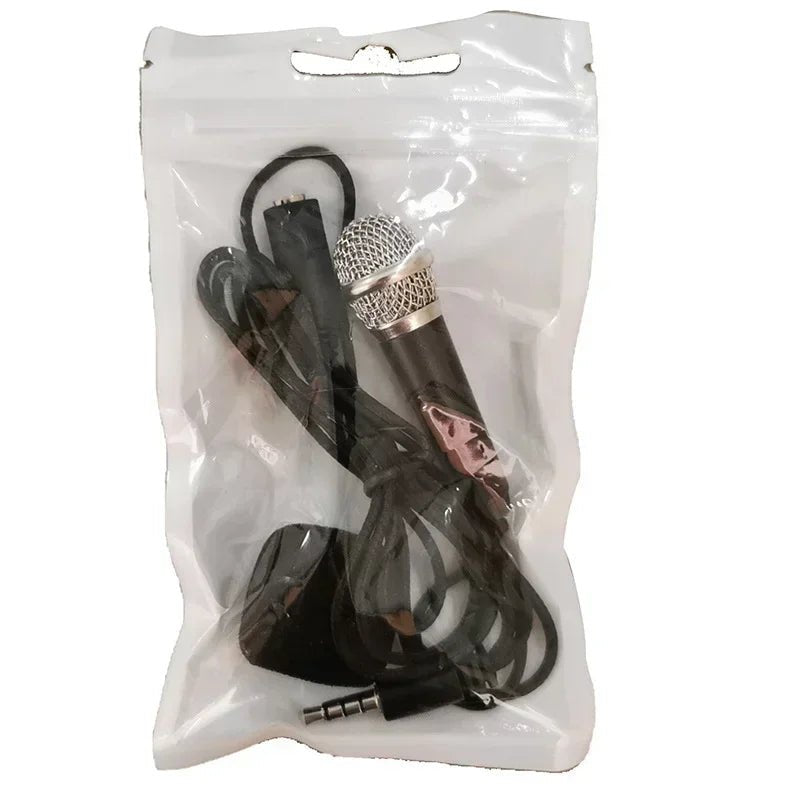 Compact 35mm Stereo Karaoke Microphone for Smart Devices - Taylor K Shop