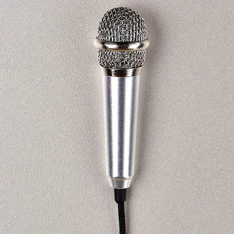 Compact 35mm Stereo Karaoke Microphone for Smart Devices - Taylor K Shop