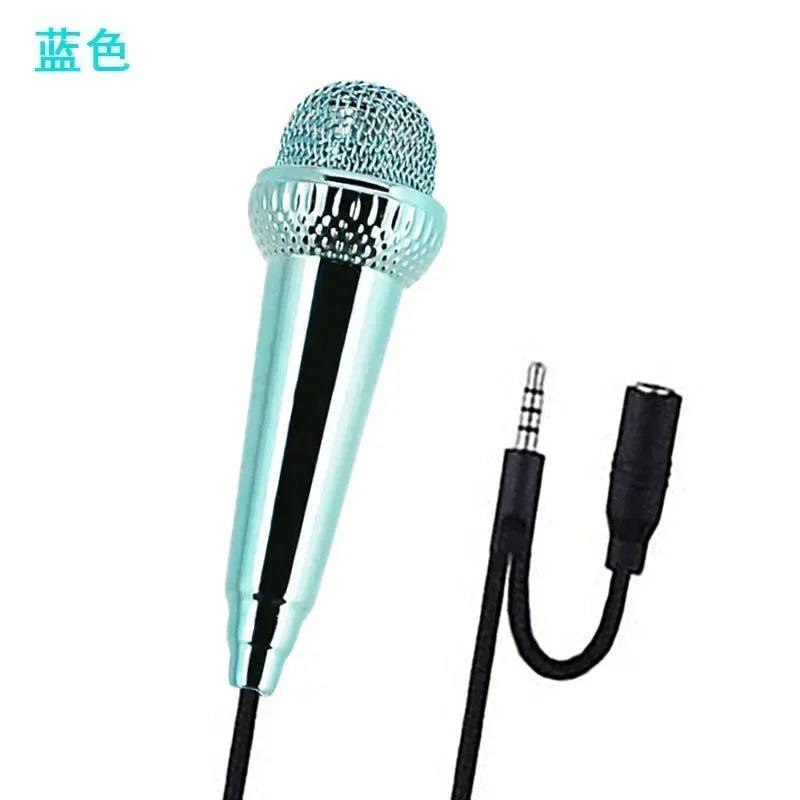 Compact 35mm Stereo Karaoke Microphone for Smart Devices - Taylor K Shop