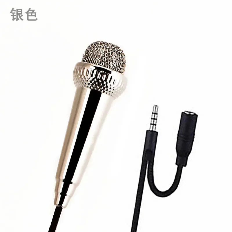 Compact 35mm Stereo Karaoke Microphone for Smart Devices - Taylor K Shop
