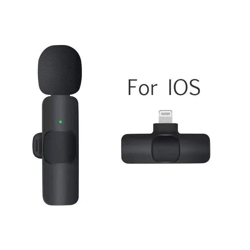 Compact Wireless Lavalier Microphone for iPhone and Android - Taylor K Shop
