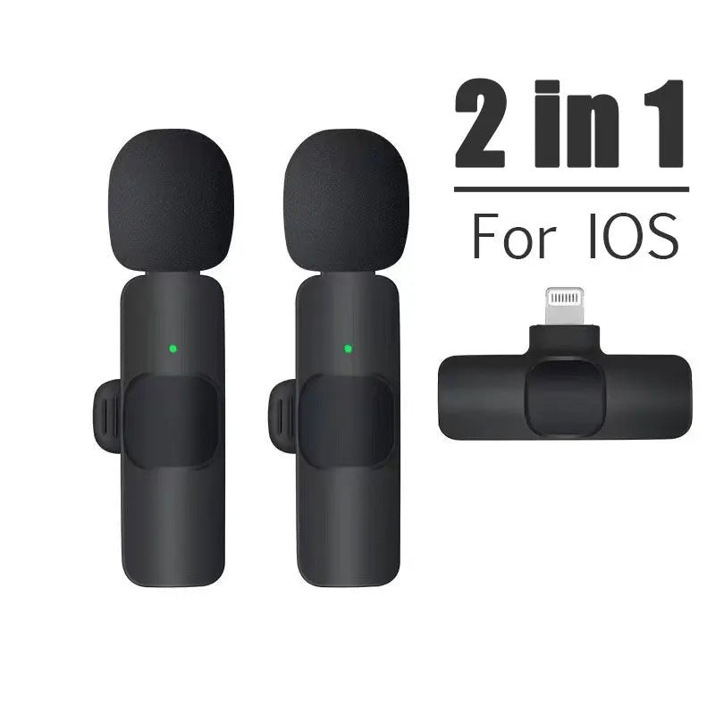 Compact Wireless Lavalier Microphone for iPhone and Android - Taylor K Shop