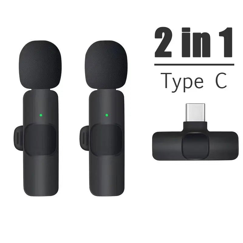 Compact Wireless Lavalier Microphone for iPhone and Android - Taylor K Shop