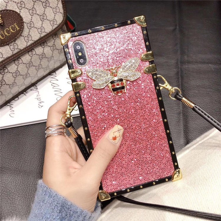 Compatible with Apple , Fashionable Mobile Phone Case With Glitter Diamond Color Matching - Taylor K Shop