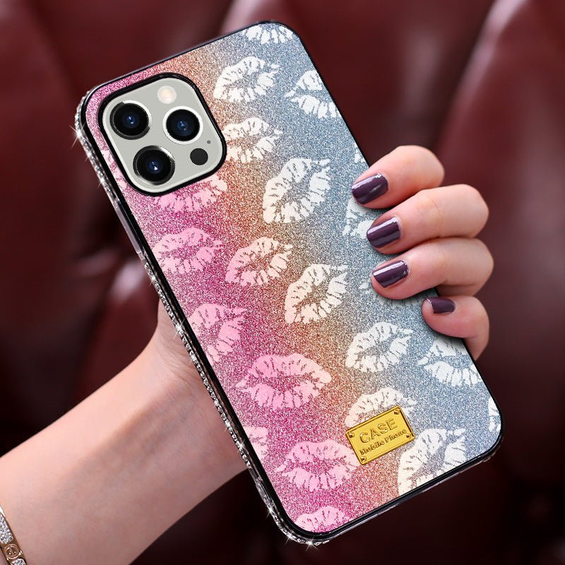 Compatible with Apple , Mobile Phone Case Diamond - Studded Personality Explosion Phone Case - Taylor K Shop