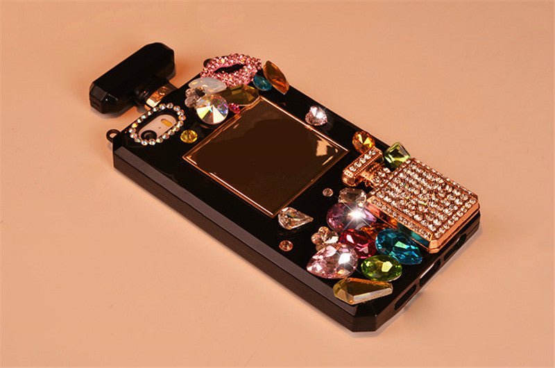 Compatible with Apple , Perfume Bottle Diamond Phone Case - Taylor K Shop