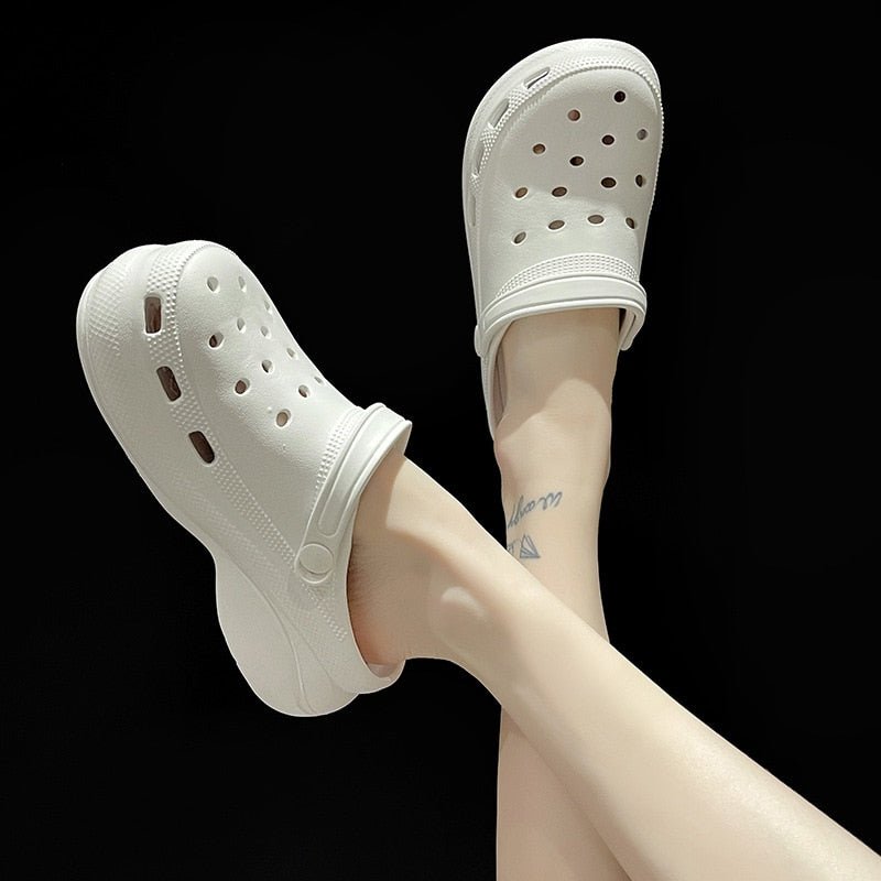 Comwarm Fashion Women Slippers Outdoor Clogs Thick Sole Sandals Female EVA Light Non - slip Home Slides Flip Flops Garden Shoes - Taylor K Shop