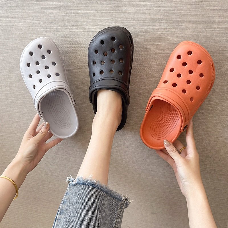 Comwarm New Women Waterproof Slippers Summer Outdoor Women Slides Soft Sole Garden Shoes Indoor Classic Nursing Clogs Sandals - Taylor K Shop
