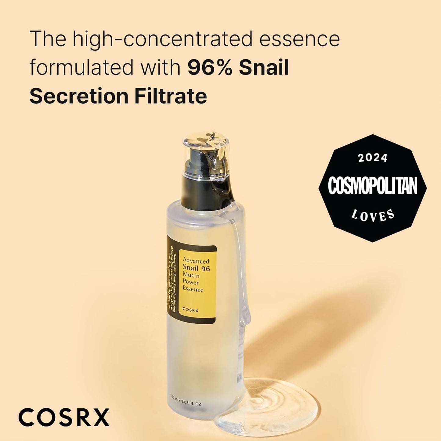 COSRX Snail Mucin Repairing Essence Hydrate Revitalize Skin - Taylor K Shop