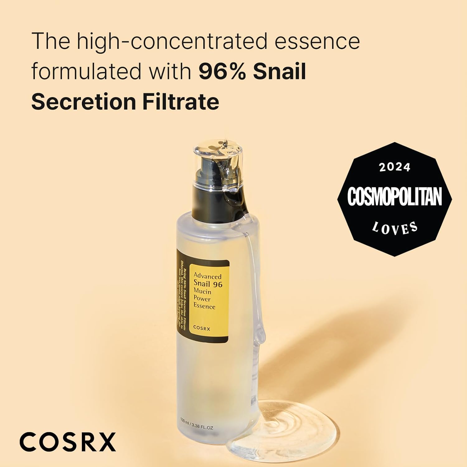 COSRX Snail Mucin Repairing Essence Hydrate Revitalize Skin - Taylor K Shop