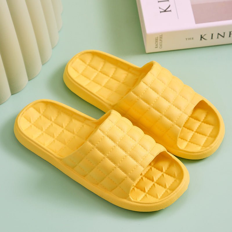 Couple Summer Slippers Bathroom Non - Slip Home Shoes Men And Women - Taylor K Shop