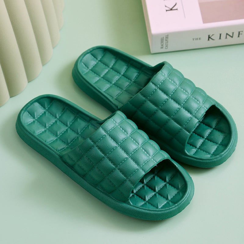 Couple Summer Slippers Bathroom Non - Slip Home Shoes Men And Women - Taylor K Shop