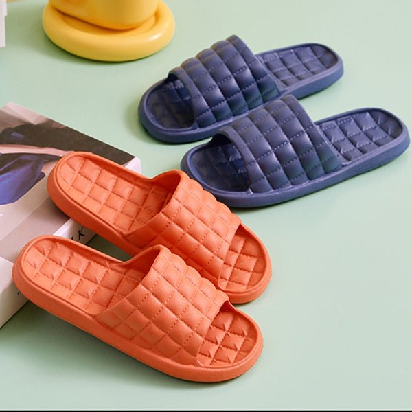 Couple Summer Slippers Bathroom Non - Slip Home Shoes Men And Women - Taylor K Shop