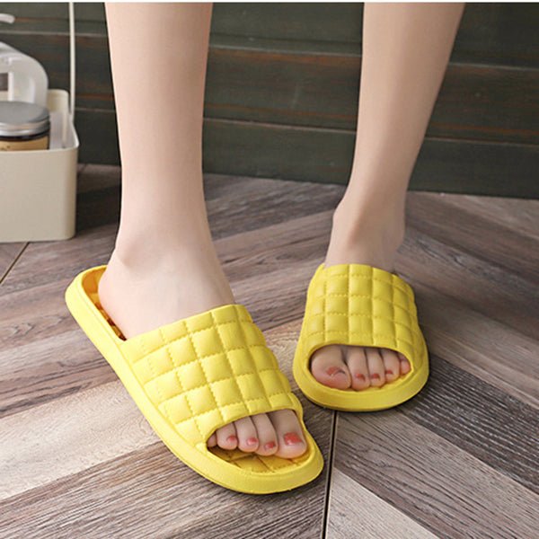 Couple Summer Slippers Bathroom Non - Slip Home Shoes Men And Women - Taylor K Shop