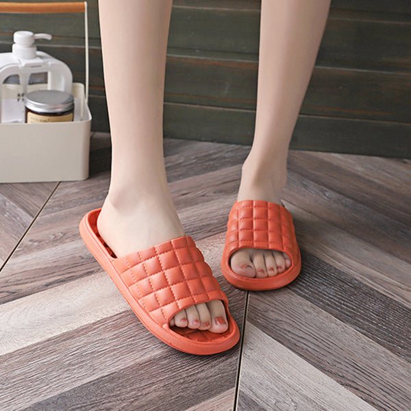 Couple Summer Slippers Bathroom Non - Slip Home Shoes Men And Women - Taylor K Shop