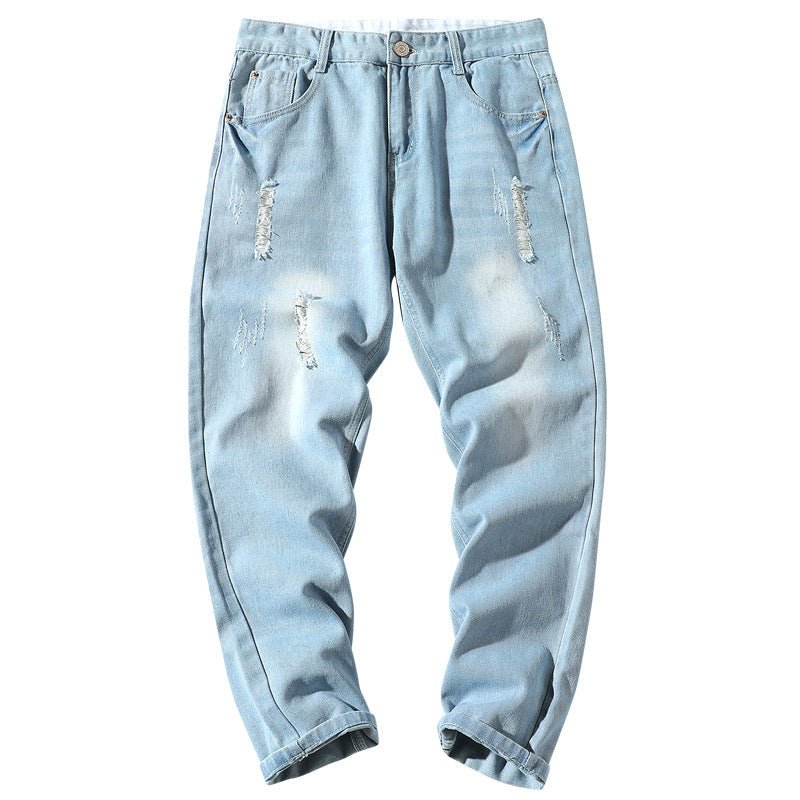 Cropped ripped jeans - Taylor K Shop