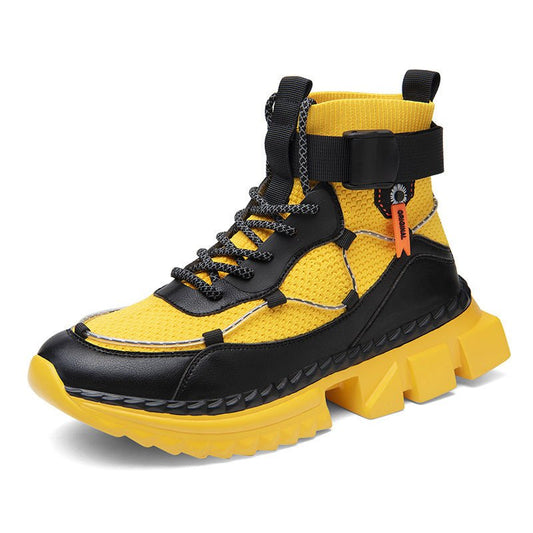 Cross - border large size men's shoes Zhongbang socks shoes Amazon foreign trade shoes Autumn sports casual shoes men's fashion shoes - Taylor K Shop