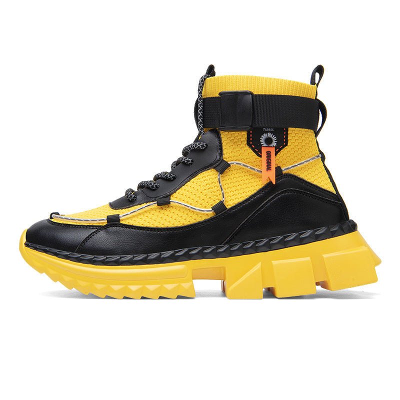 Cross - border large size men's shoes Zhongbang socks shoes Amazon foreign trade shoes Autumn sports casual shoes men's fashion shoes - Taylor K Shop