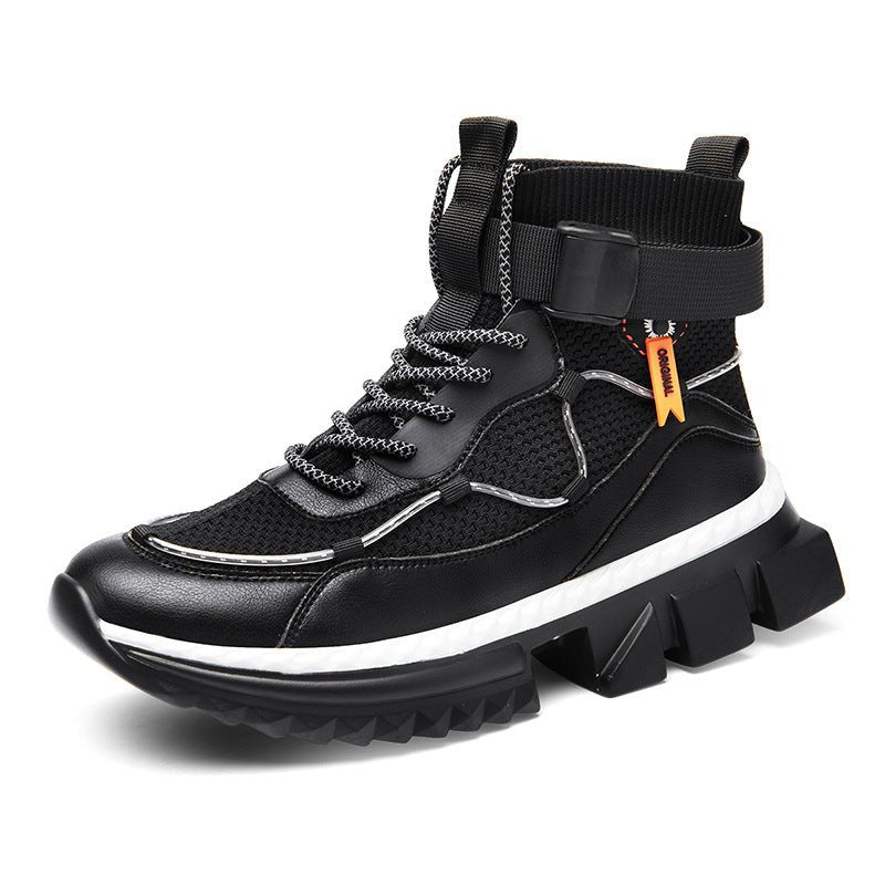Cross - border large size men's shoes Zhongbang socks shoes Amazon foreign trade shoes Autumn sports casual shoes men's fashion shoes - Taylor K Shop