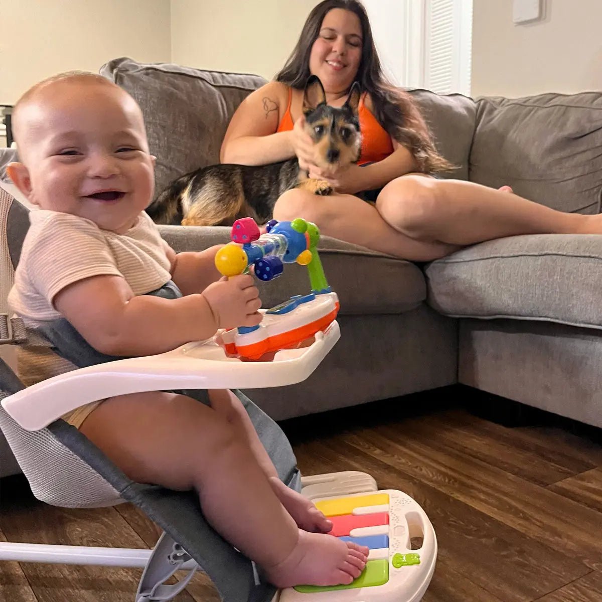 Cuddobaby 4-in-1 Baby Bouncer