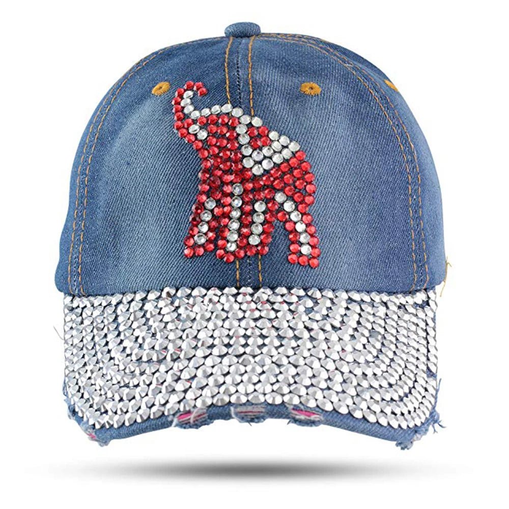 Custom Sorority Rhinestone Cap and Scarf Set - Taylor K Shop