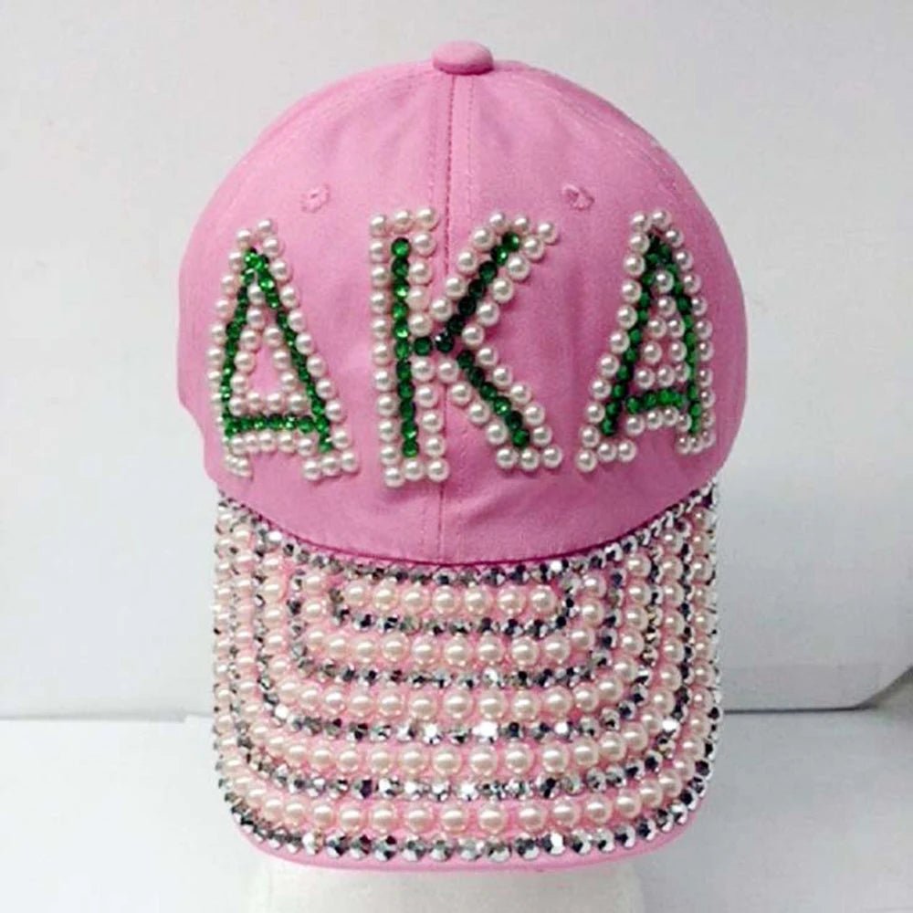 Custom Sorority Rhinestone Cap and Scarf Set - Taylor K Shop