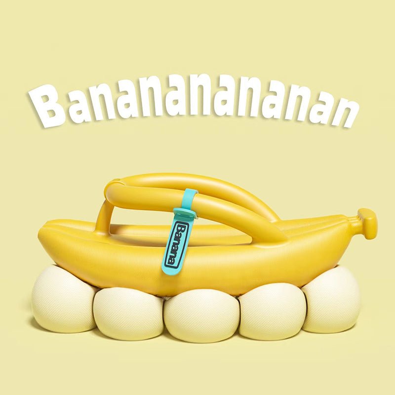 Cute Banana Shoes Soft Flip Flops Slippers Summer Beach Shoes - Taylor K Shop