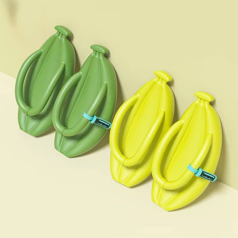 Cute Banana Shoes Soft Flip Flops Slippers Summer Beach Shoes - Taylor K Shop
