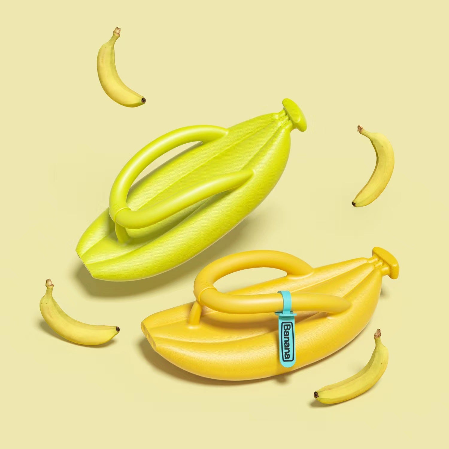 Cute Banana Shoes Soft Flip Flops Slippers Summer Beach Shoes - Taylor K Shop