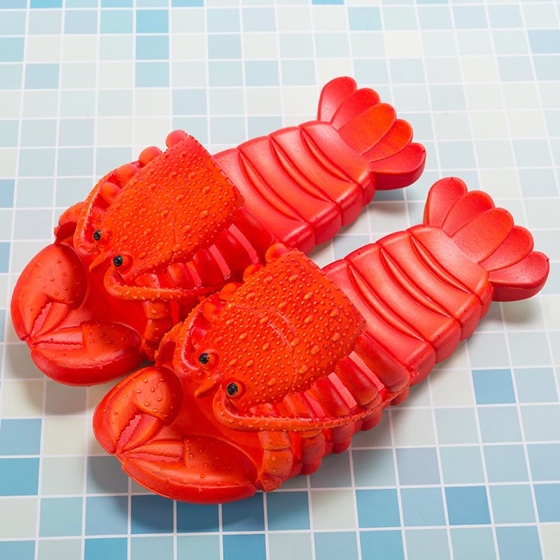 Cute Lobster Slippers For Kids Women Men Summer Beach Shoes - Taylor K Shop