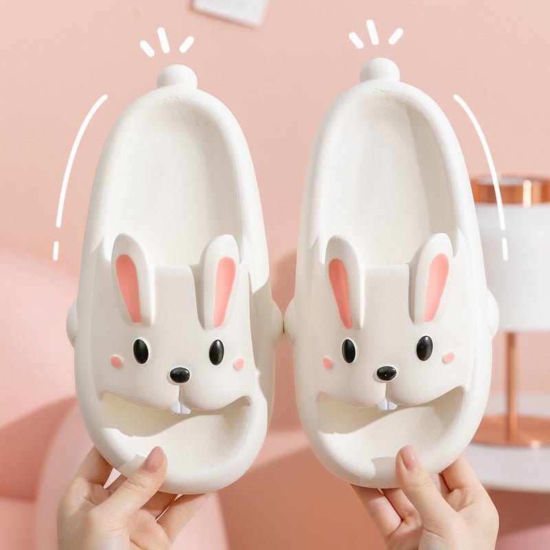 Cute Rabbit Slippers For Kids Women Summer Home Shoes Bathroom Slippers - Taylor K Shop