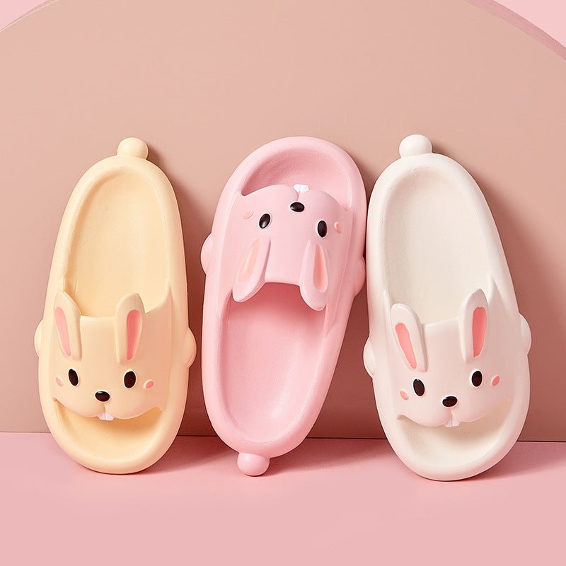Cute Rabbit Slippers For Kids Women Summer Home Shoes Bathroom Slippers - Taylor K Shop
