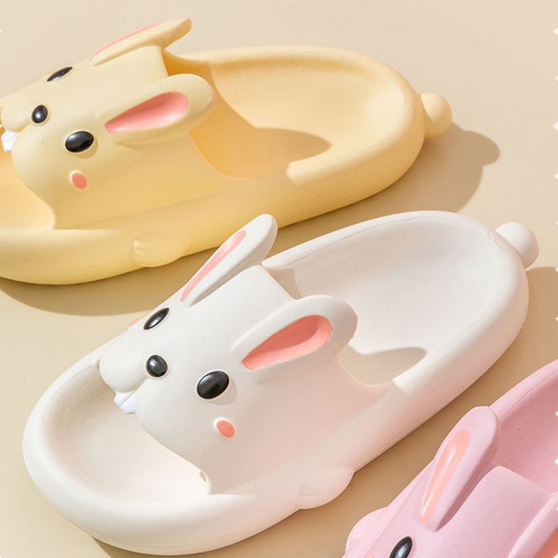 Cute Rabbit Slippers For Kids Women Summer Home Shoes Bathroom Slippers - Taylor K Shop