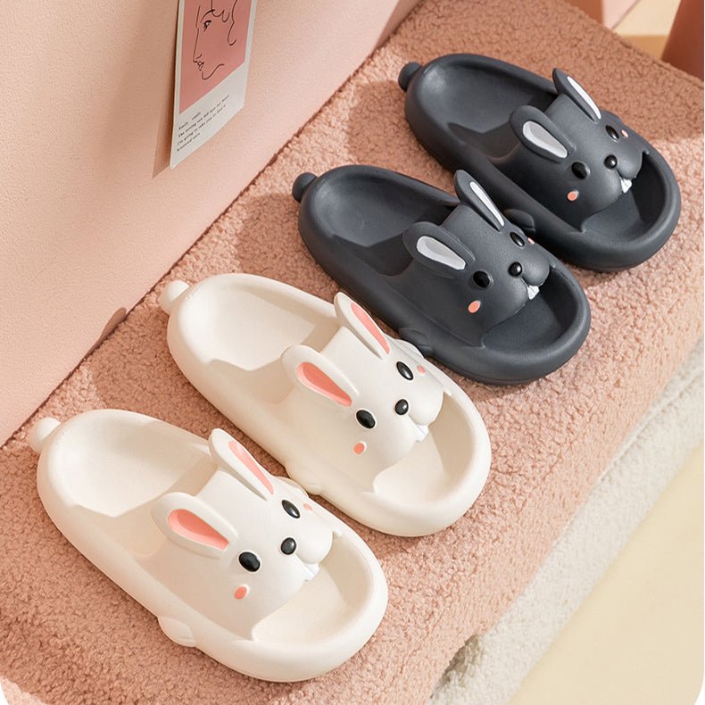 Cute Rabbit Slippers For Kids Women Summer Home Shoes Bathroom Slippers - Taylor K Shop