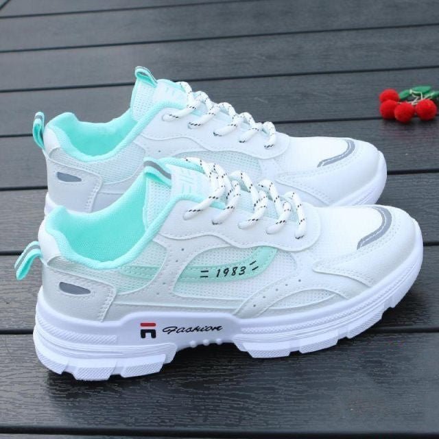 Dad Shoes Women's Summer Breathable Mesh Thin Student Board Shoes - Taylor K Shop
