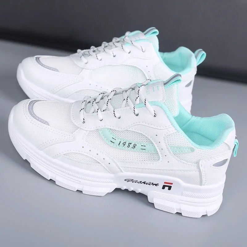 Dad Shoes Women's Summer Breathable Mesh Thin Student Board Shoes - Taylor K Shop